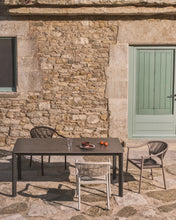 Load image into Gallery viewer, Livadia stackable outdoor chair in taupe aluminium - image 10