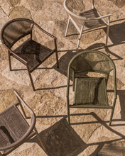 Load image into Gallery viewer, Livadia stackable outdoor chair in brown aluminium - image 8