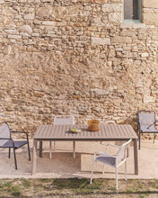 Load image into Gallery viewer, Brela taupe extendable aluminium table 205(287) x 100cm - image 6