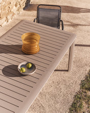 Load image into Gallery viewer, Luri stackable outdoor chair in graphite aluminium and grey texteline - image 9