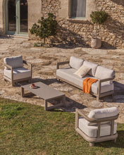 Load image into Gallery viewer, Nerano taupe aluminium outdoor armchair - image 8