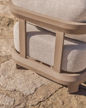 Load image into Gallery viewer, Nerano taupe aluminium outdoor armchair - image 7