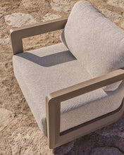 Load image into Gallery viewer, Nerano taupe aluminium outdoor armchair - image 6