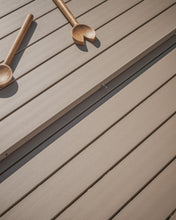 Load image into Gallery viewer, Izola extendable outdoor table in aluminium with taupe finish 185 (235) x 100 cm - image 9
