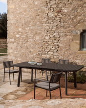 Load image into Gallery viewer, Izola extendable outdoor table in aluminium with graphite finish 185 (235) x 100cm - image 6