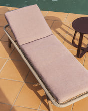 Load image into Gallery viewer, Maoni beige 100% PET sun lounger cushion 50 x 175cm - image 4
