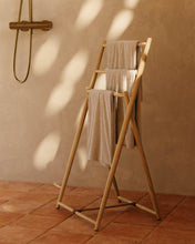 Load image into Gallery viewer, Roxana towel rack in solid teak, 50 x 95 cm - image 7