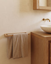 Load image into Gallery viewer, Vedel solid teak towel rack, 40 x 5 cm - image 4