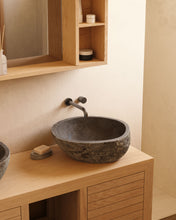 Load image into Gallery viewer, Tetsu stone wash basin, Ø 40 cm - image 4