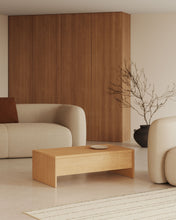 Load image into Gallery viewer, Abilen oak wood lift-up coffee table 110 x 60 cm FSC 100% - image 4