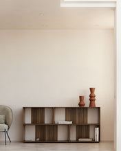 Load image into Gallery viewer, Litto set of 4 modular shelving units in oak wood veneer, 168 x 76 cm - image 12
