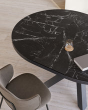 Load image into Gallery viewer, Vashti extendable table Ø 120 (160) cm porcelain - image 4