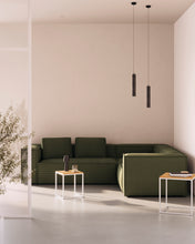 Load image into Gallery viewer, Blok grey thick corduroy 4-seater corner sofa 320 x 230cm/230 x 320cm FSC Mix Credit - image 6