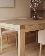 Load image into Gallery viewer, Briva extendable table with a natural oak wood finish, 200 (280) x 100 cm - image 7