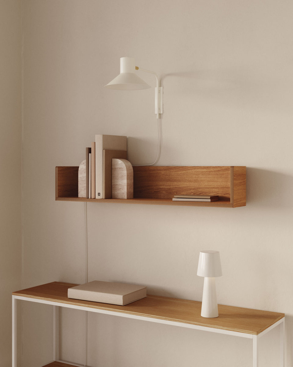 Octavia shelf made of ash plywood FSC Mix Credit 90 x 20 cm – Browsers ...