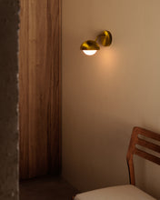 Load image into Gallery viewer, Lonela wall lamp in metal with brass finish - image 3