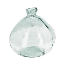 Load image into Gallery viewer, Brenna vase in 100% recycled transparent glass, 33 cm