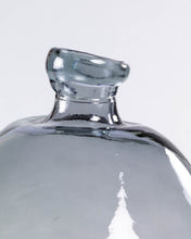 Load image into Gallery viewer, Brenna vase in 100% recycled blue glass, 33 cm - image 4