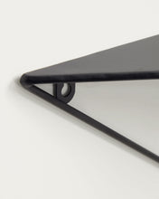 Load image into Gallery viewer, Teg prism shelf in steel with black finish 40 x 20 cm - image 5