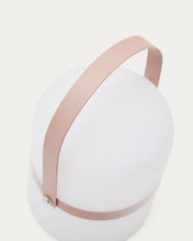 Load image into Gallery viewer, Ridley mini LED table lamp in pink polyethylene - image 4