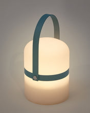 Load image into Gallery viewer, Ridley mini LED table lamp in blue polyethylene - image 4