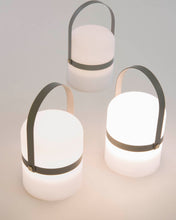 Load image into Gallery viewer, Ridley mini LED table lamp in blue polyethylene - image 5
