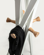 Load image into Gallery viewer, Chelsey white coat rack 170 cm - image 3