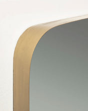 Load image into Gallery viewer, Marco gold metal wall mirror 60 x 60 cm - image 3