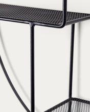 Load image into Gallery viewer, Across wall shelves in steel with black finish Ø 55 cm - image 3