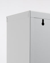 Load image into Gallery viewer, Shoe rack Ode 50 x 136 cm 4 doors metal grey - image 4