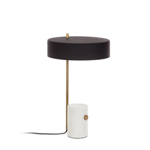 Load image into Gallery viewer, Phant table lamp in metal and marble UK adapter