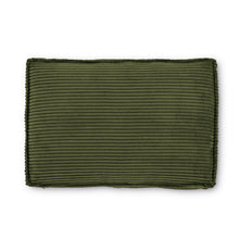 Load image into Gallery viewer, Blok cushion in green thick corduroy 40 x 60cm