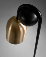 Load image into Gallery viewer, Natsumi metal and wood floor lamp UK adapter - image 4