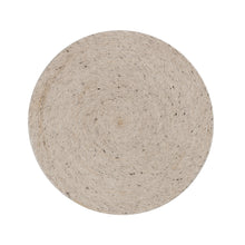 Load image into Gallery viewer, Takashi 100% grey wool round rug, Ø 150 cm