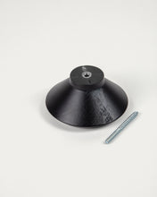 Load image into Gallery viewer, Set of 3 Nadua hangers in solid wood with a natural, black beech finish. - image 5