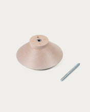 Load image into Gallery viewer, Set of 3 Nadua hangers in solid wood with a natural, blue and white beech finish - image 7