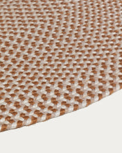 Load image into Gallery viewer, Rodhe 100% PET round rug in beige, Ø 150 cm - image 3