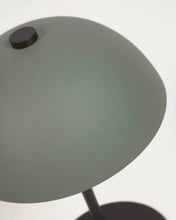 Load image into Gallery viewer, Aleyla table lamp in metal with green finish UK adapter - image 5