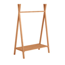 Load image into Gallery viewer, Maralis teepee clothes rail in solid ash wood, 148 x 50 cm - image 2