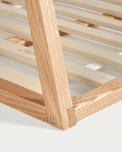Load image into Gallery viewer, Maralis teepee bed made of solid beech wood with a natural finish, for 70 x 140 cm mattresses - image 7