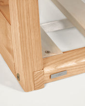 Load image into Gallery viewer, Maralis teepee bed made of solid beech wood with a natural finish, for 90 x 190 cm mattresses - image 8