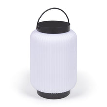 Load image into Gallery viewer, Verona outdoor table lamp in polythene and metal with black finish