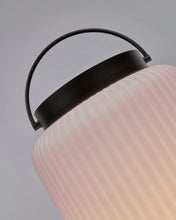 Load image into Gallery viewer, Verona outdoor table lamp in polythene and metal with black finish - image 6