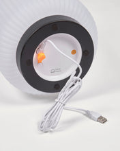 Load image into Gallery viewer, Verona outdoor table lamp in polythene and metal with black finish - image 8