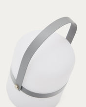 Load image into Gallery viewer, Ridley grey mini table lamp - image 6