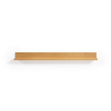 Load image into Gallery viewer, Abilen oak veneer and white lacquer shelf, 120 x 15 cm, FSC™ 100% certified - image 3
