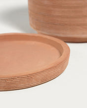 Load image into Gallery viewer, Karlina set of 2 terracotta plant pots with dishes, Ø 33 cm / Ø 24 cm - image 5