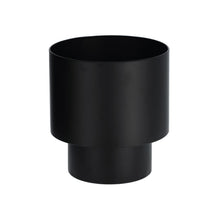 Load image into Gallery viewer, Mash black metal planter Ø 28 cm