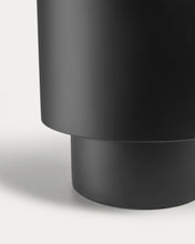 Load image into Gallery viewer, Mash black metal planter Ø 28 cm - image 6