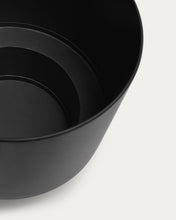 Load image into Gallery viewer, Mash black metal planter Ø 28 cm - image 7